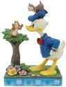 Jim Shore Disney 6010884 Donald with Chip & Dale Figurine