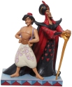 Jim Shore 6011927 Aladdin and Jafar Good vs Evil Figurine