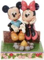 Jim Shore 6011938 Mickey & Minnie Campfire Figurine