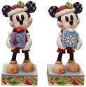 Jim Shore Disney 6013060N Secret Santa Mickey with Gift Figurine