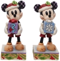 Jim Shore 6013060 Secret Santa Mickey with Gift Figurine