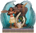 Jim Shore 6013076 Moana Wave Scene Figurine