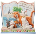 Jim Shore Disney 6013080 Aristocats Storybook Figurine
