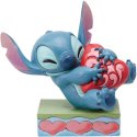 Disney Traditions by Jim Shore 6014316 Stitch Hugging Heart Figurine