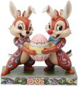 Disney Traditions by Jim Shore 6014318N Chip 'n Dale Easter Figurine