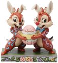 Jim Shore 6014318 Chip 'n Dale Easter Figurine