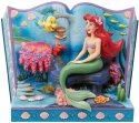 Jim Shore Disney 6014323N 35th Anniversary The Little Mermaid Storybook Figurine