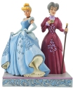 Jim Shore Disney 6014324 Cinderella vs. Lady Tremaine Figurine