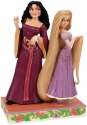 Jim Shore 6014325 Rapunzel vs. Mother Gothel Figurine