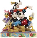 Jim Shore Disney 6014331 Mickey & Friends Group Figurine