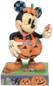 Jim Shore Disney 6014353N Mickey Pumpkin Costume Figurine