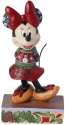 Jim Shore 6015003 Minnie In Christmas Sweater Figurine