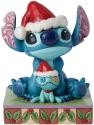 Jim Shore 6015007N Santa Stitch with Scrump Figurine