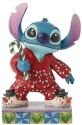 Disney Traditions by Jim Shore 6015008N Stitch in Christmas Pajamas Figurine