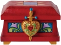 Jim Shore Disney 6015024N The Queen's Trinket Box
