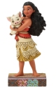 Disney Traditions by Jim Shore 6016893N Moana Holding Pua Figurine