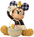 Disney Traditions by Jim Shore 6017846N Mickey Easter Basket Figurine