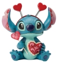 Disney Traditions by Jim Shore 6017849N Stitch Valentines Figurine