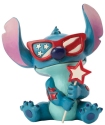 Disney Traditions by Jim Shore 6017851N Stitch Patriotic Mini Figurine
