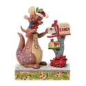 Disney Traditions by Jim Shore 6018707 Kanga and Roo Christmas Figurine