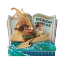 Disney Traditions by Jim Shore 6018928N Moana StoryBook Figurine