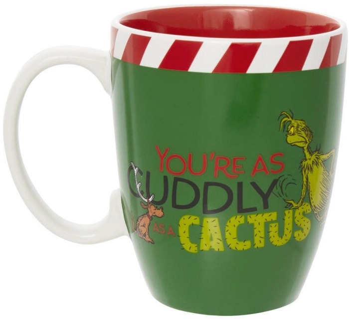 Grinch by Department 56 6010969N Cuddly As A Cactus Mug