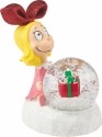Grinch by Department 56 4051503 Cindy With A Gift Waterglobe