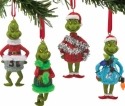 Grinch by Department 56 4052908 Mini Ornaments 4 Asst