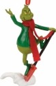 Grinch by Department 56 4056989 Shovel Boarding Fun Ornament