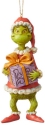 Grinch by Department 56 6004067 Grinch Present Ornament