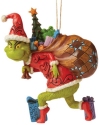 Grinch by Department 56 6006572 Grinch Tiptoeing Ornament