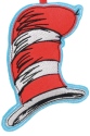 Dr Seuss by Department 56 6011078 Cat In The Hat Felt Ornament