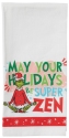 Grinch by Department 56 6013495N Super Zen Holidays Tea Towel
