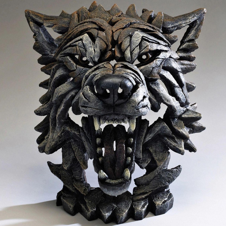 Edge Sculpture Animals 6005331 Wolf Bust