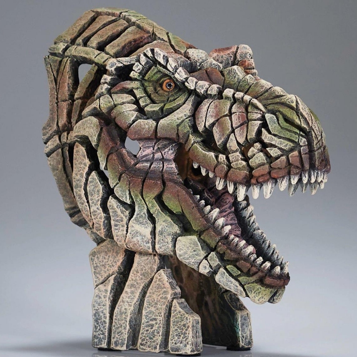 Edge Sculpture Animals 6017683N Miniature TRex Bust Figurine