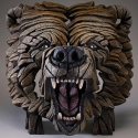Edge Sculpture Animals 6005332N Grizzly Bear Bust