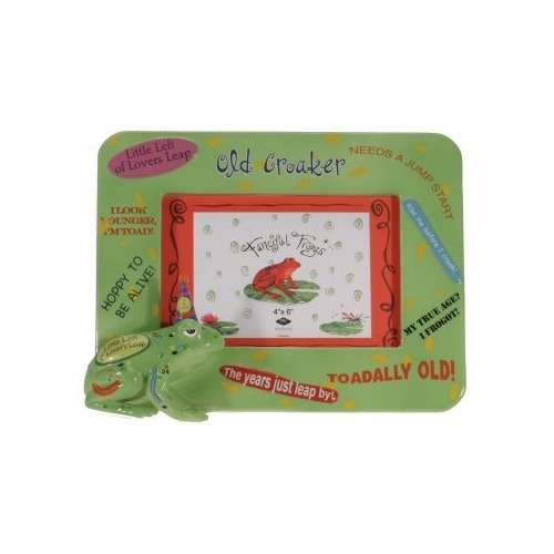 Special Sale SALE11948 Fanciful Frogs 11948 Old Croaker Frog Photo Frame Picture Frame