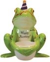 Fanciful Frogs 11910 Hoppy Birthday Votive Candleholder