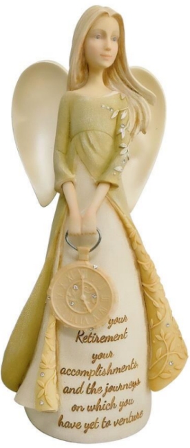 Foundations 6010547 Retirement Angel Figurine