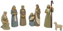Foundations 6011548 Mini Nativity Set of 7 Figurines