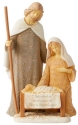 Foundations 6013086 Silent Night Nativity Figurine