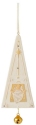 Foundations 6013088 Nativity Pyramid Hanging Bell Ornament