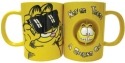 Garfield 15961 Never Trust Smiling Cat Spinner Mug 12Oz