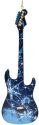 Guitar Mania 12083 Snowflake Electric Guitar Ornament