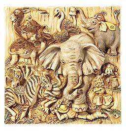 Harmony Kingdom PXNC2 Mark of the Beast Tile