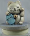 Harmony Kingdom CLLCEV Harmony Ball Evil Cat Candle Topper