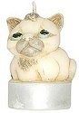 Harmony Kingdom CTK2 White Kitten Tea Lights