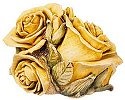 Harmony Kingdom HGLEDYR Double Yellow Rose