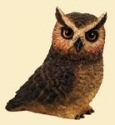 Pot Bellys PBZOW4 Great Horn Owl