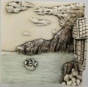 Harmony Kingdom PXWB3 The Sea Picturesque Wimberley Tales Tiles